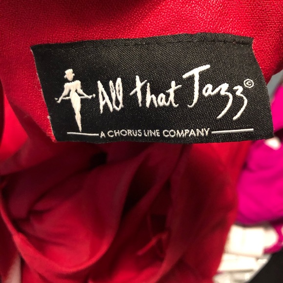 Vintage red All That Jazz formal full length dress - Picture 6 of 7